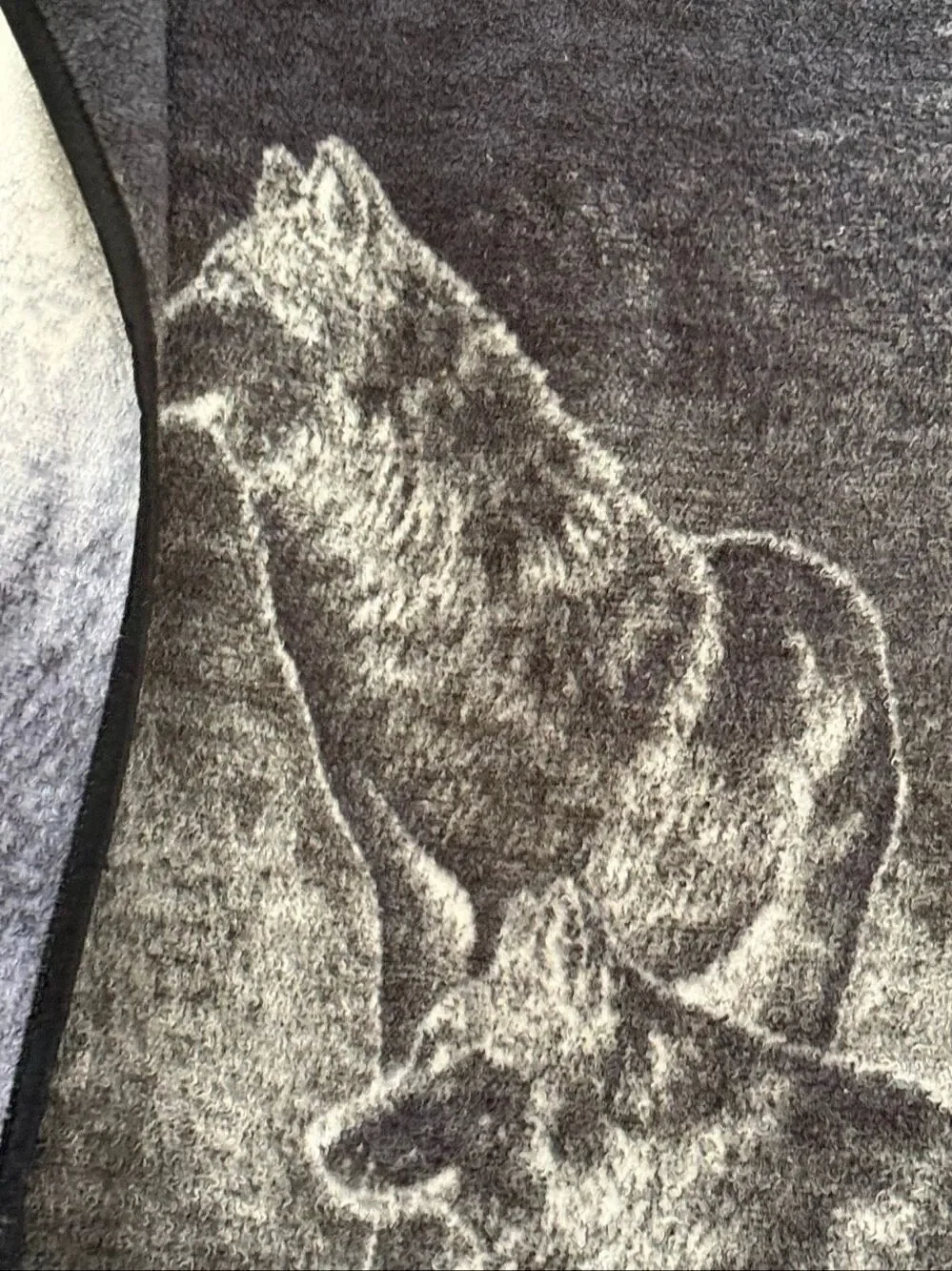 Biederlack Blanket Throw Wolves 58